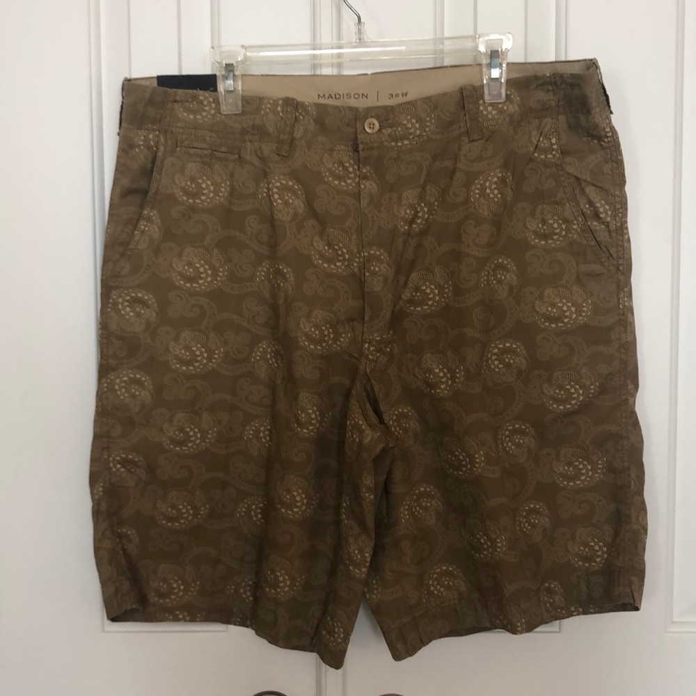 Brown Madison Shorts for Men
